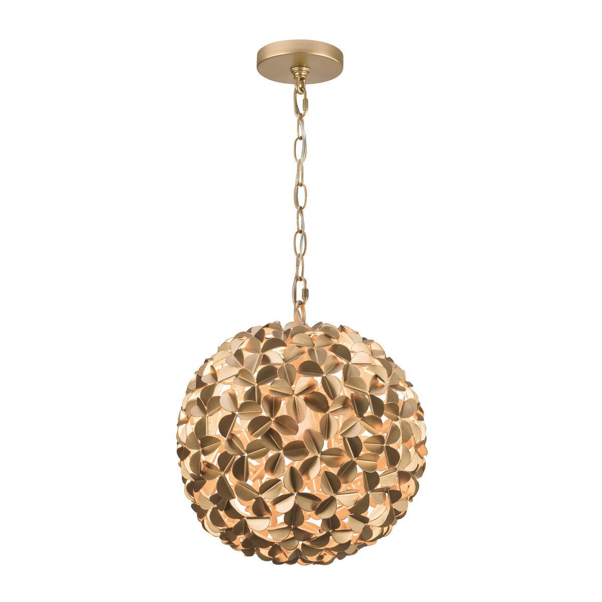 Crystorama Cora 1-Light Chandelier - detail