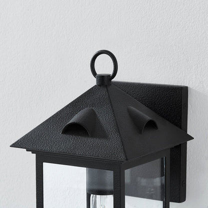 Troy Corning Outdoor Wall Sconce Forged Iron Detail 1