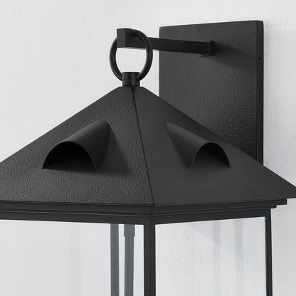 Troy Corning Outdoor Wall Sconce Forged Iron Detail 3