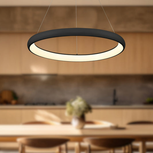 Cortana 32" Pendant - Black
