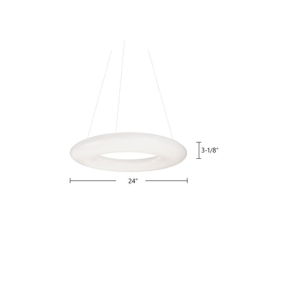 Cumulus 24" LED Pendant