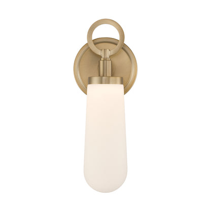 Crystorama Calvin LED Bath Sconce Vibrant Gold - detail