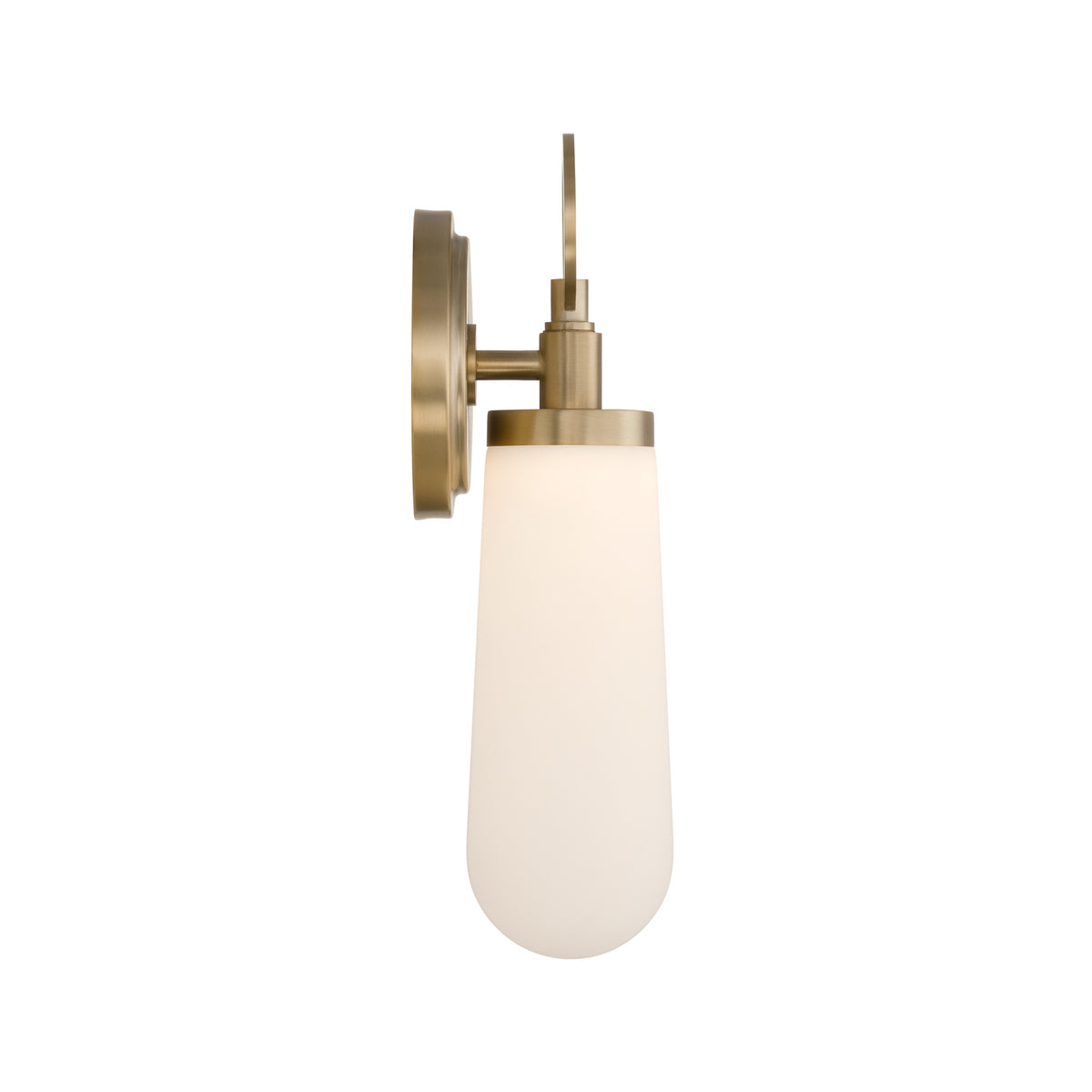 Crystorama Calvin LED Bath Sconce Vibrant Gold - detail