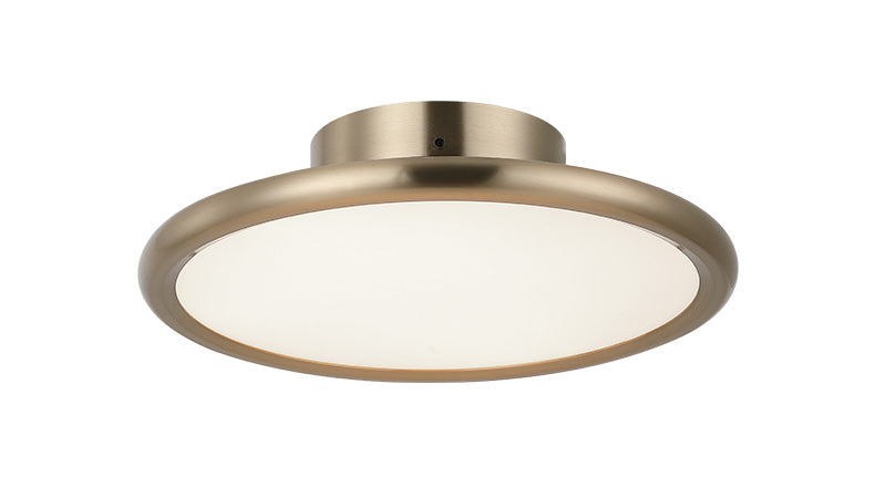 Matteo Lighting Piper 12" LED Pendant in Champagne Gold (CX38812CG) – alternate view