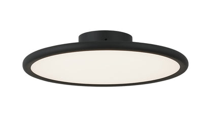 Matteo Lighting Piper 16" LED Pendant in Matte Black (CX38816MB) – alternate view