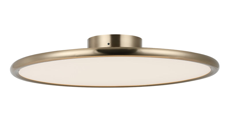 Matteo Lighting Piper 20" LED Pendant in Champagne Gold (CX38820CG) – alternate view