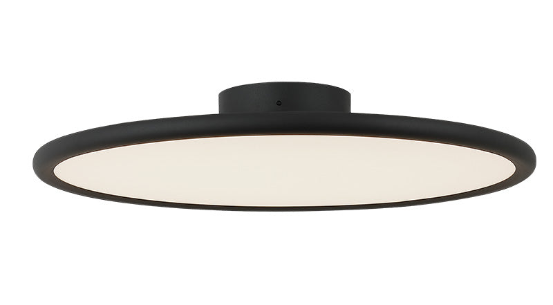 Matteo Lighting Piper 20" LED Pendant in Matte Black (CX38820MB) – alternate view