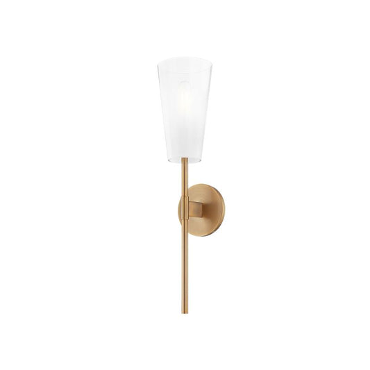 Troy Camarillo Wall Sconce Patina Brass