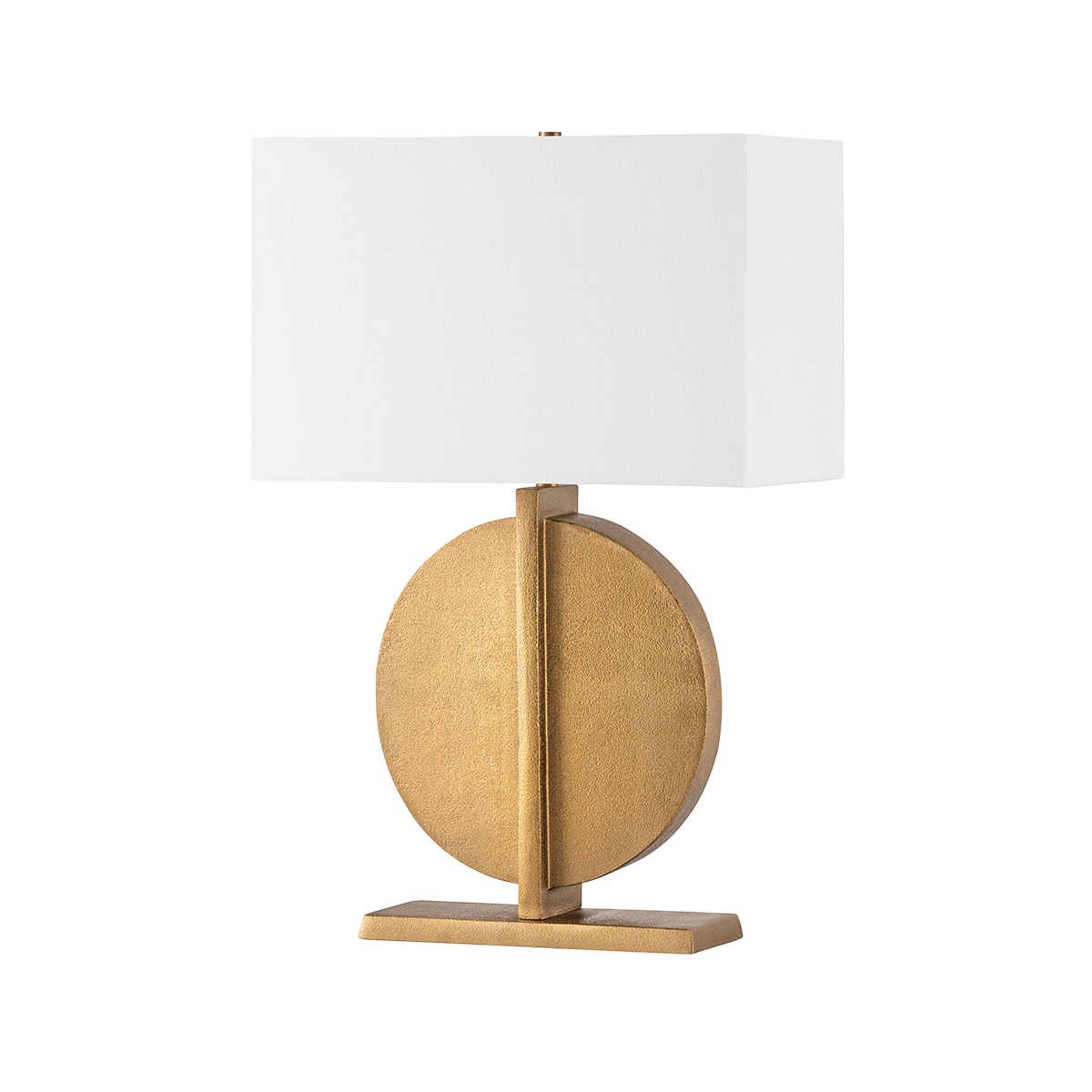 Troy Colma Table Lamp Patina Brass