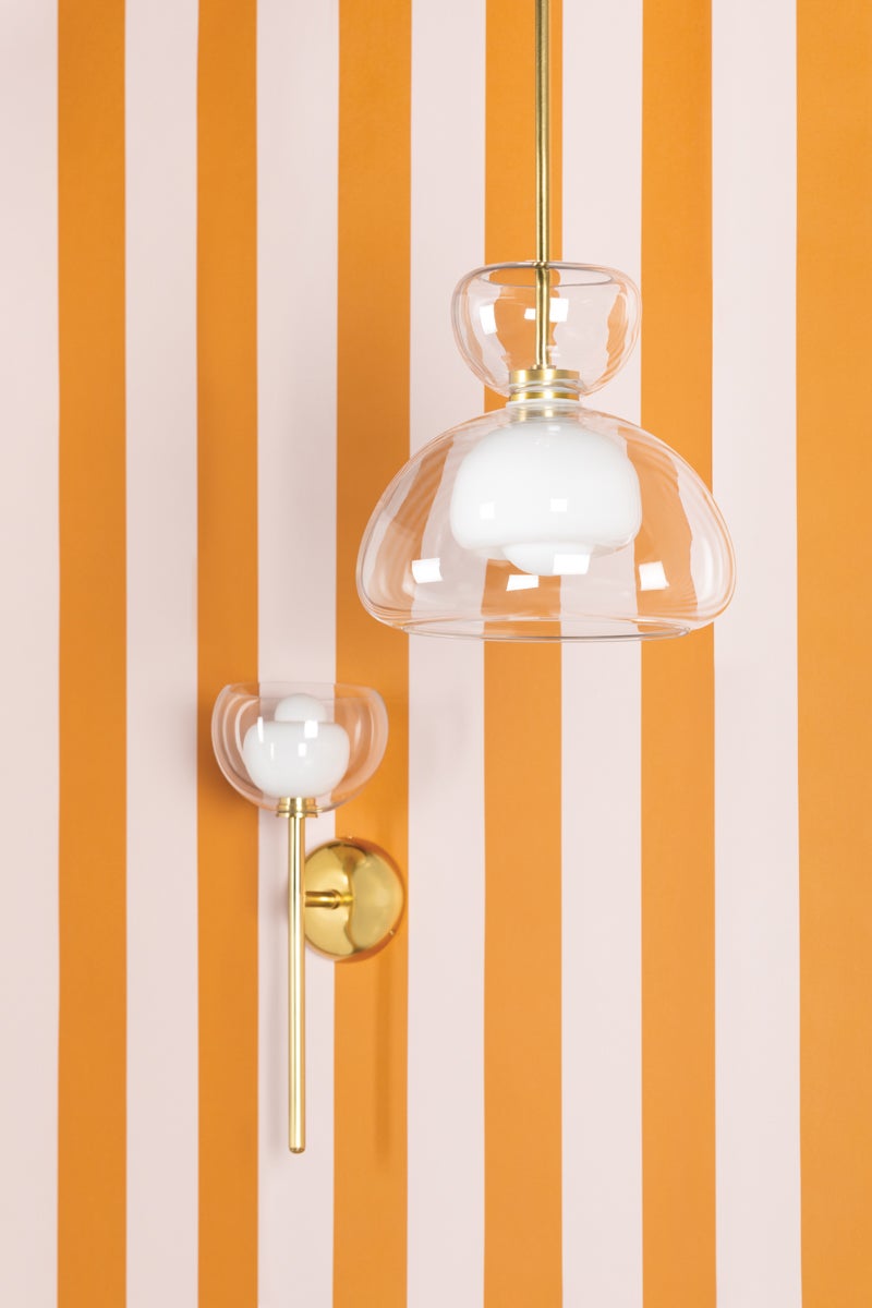 Mitzi Cortney Pendant Aged Brass