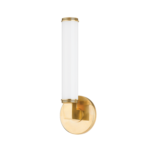 Hudson Valley Cromwell Wall Sconce Aged Brass