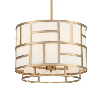 Crystorama Danielson Mini Chandelier Vibrant Gold