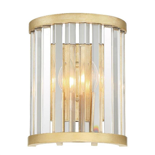 Crystorama Darcy Wall Sconce Distressed Twilight