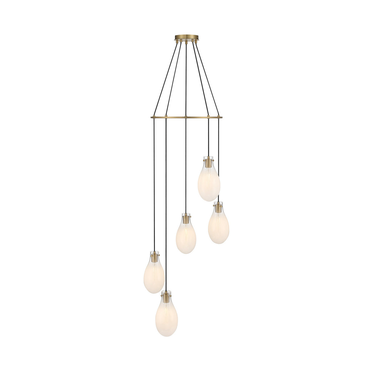Crystorama Davis 5-Light Pendant - detail
