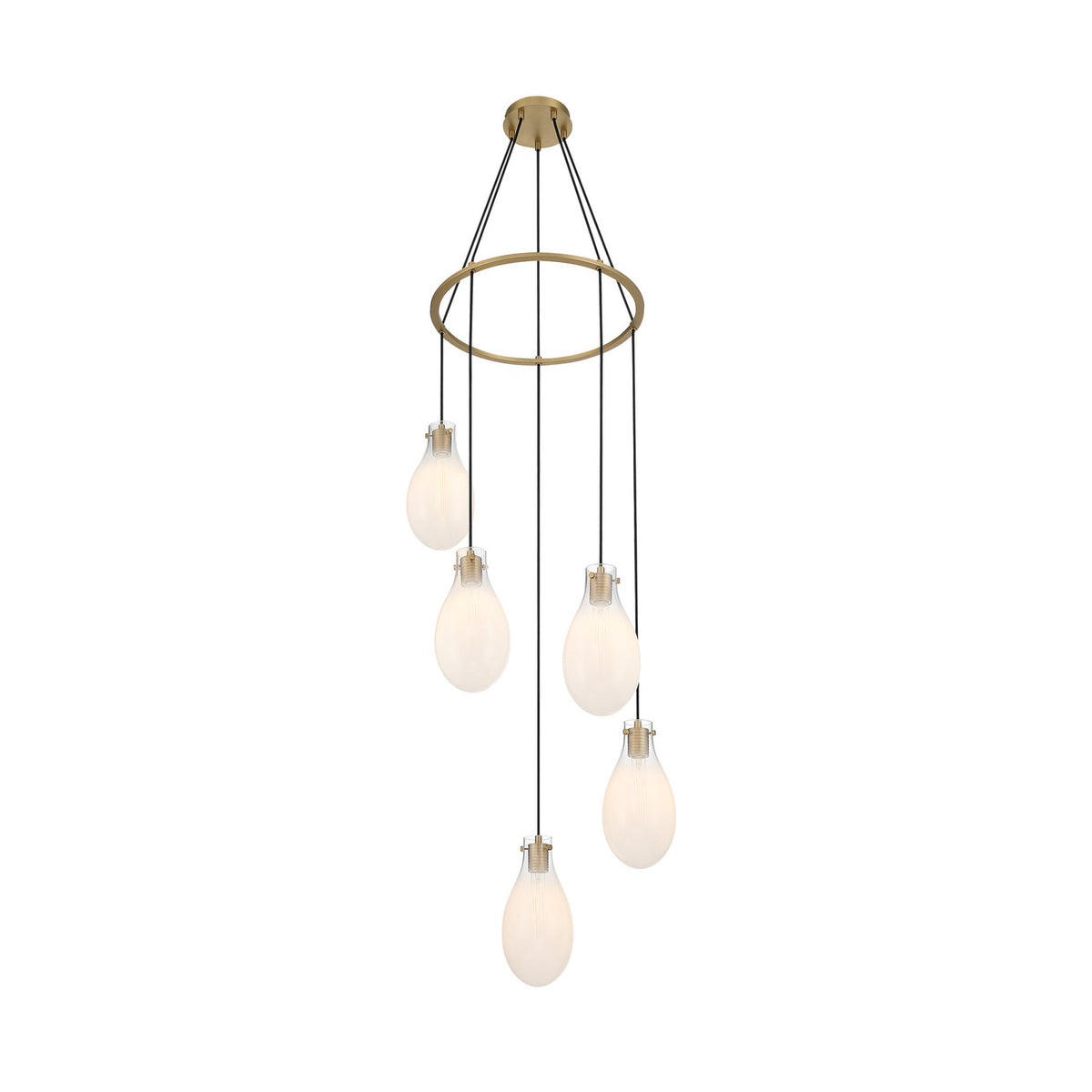 Crystorama Davis 5-Light Pendant - detail