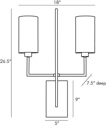 Sconces-Arteriors Home-DB49016