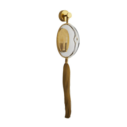Arteriors Home Aramis Wall Sconce Antique Brass detail