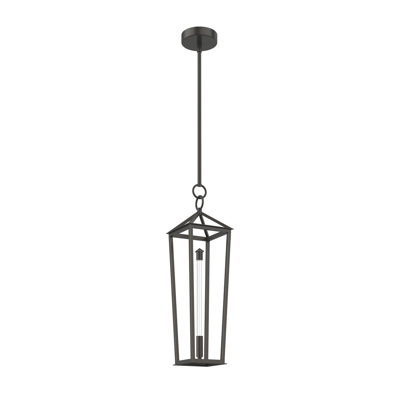 Delphine Pendant, 1-Light, LED, Urban Bronze, 22.63"H PD317120UB
