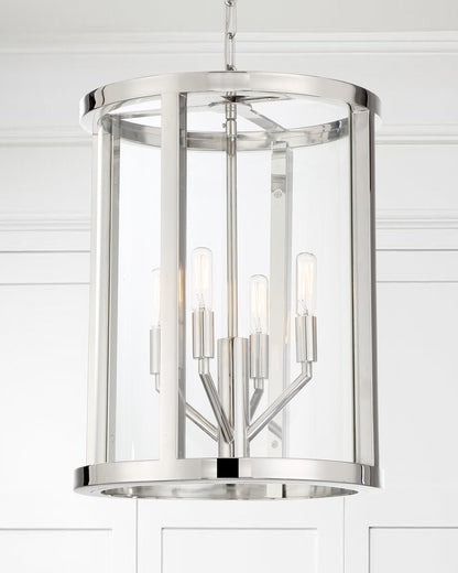 Foyer/Hall Lanterns-Crystorama-DEV-B8004
