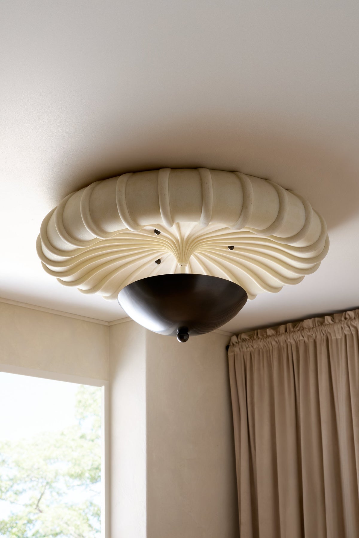 Camella Flush Mount English Bronze