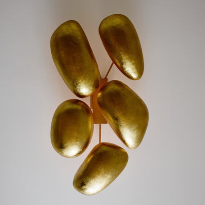 Theo Gold Leaf Flush Mount