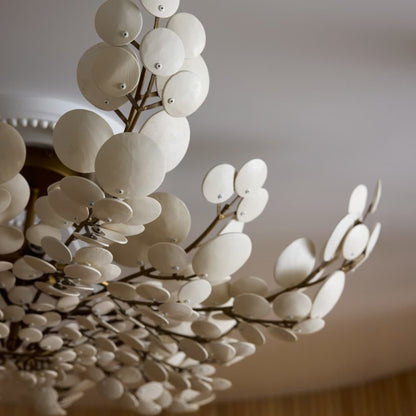 Bilal Ivory Flush Mount