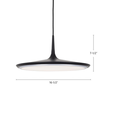 Disc 16" LED Pendant