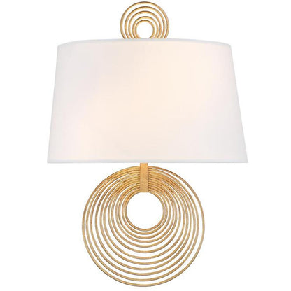 Crystorama Doral Wall Sconce Renaissance Gold