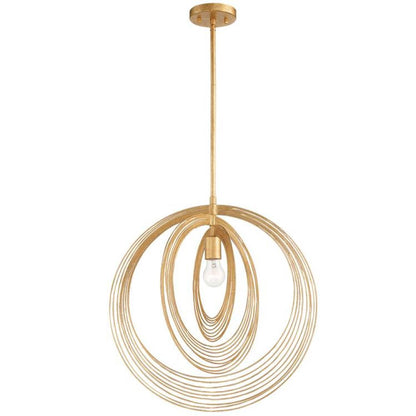 Crystorama Doral Pendant Renaissance Gold