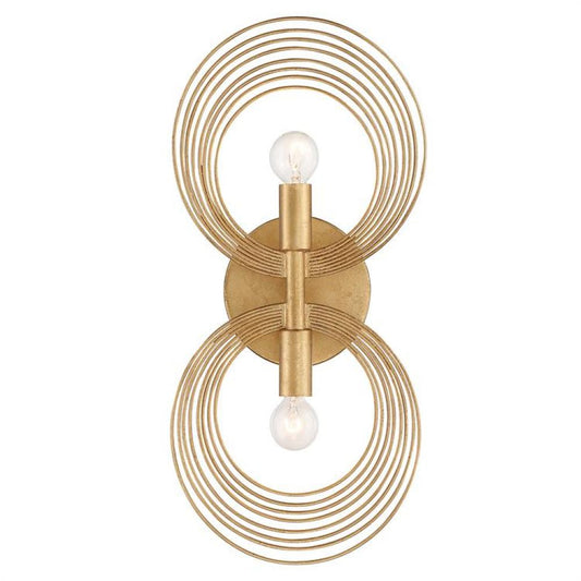 Crystorama Doral Wall Sconce Renaissance Gold
