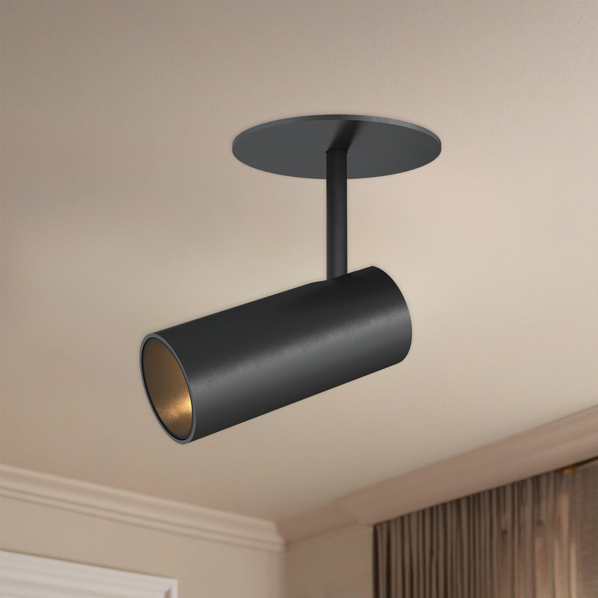 Downey 2" 1-Light LED Semi-Flush Mount