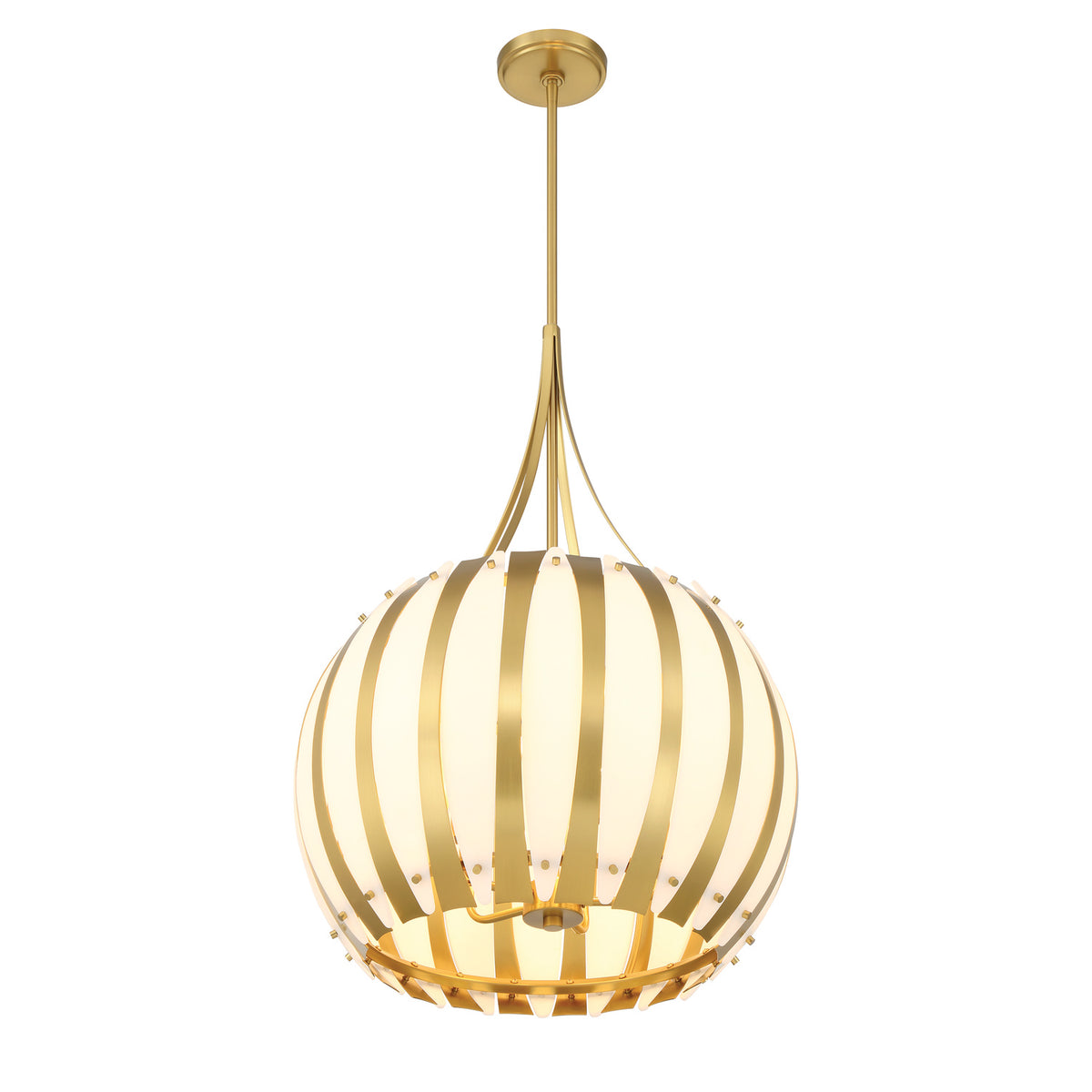 Crystorama Daria 5-Light Chandelier - detail