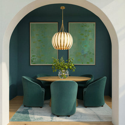 Crystorama Daria 5-Light Chandelier - lifestyle