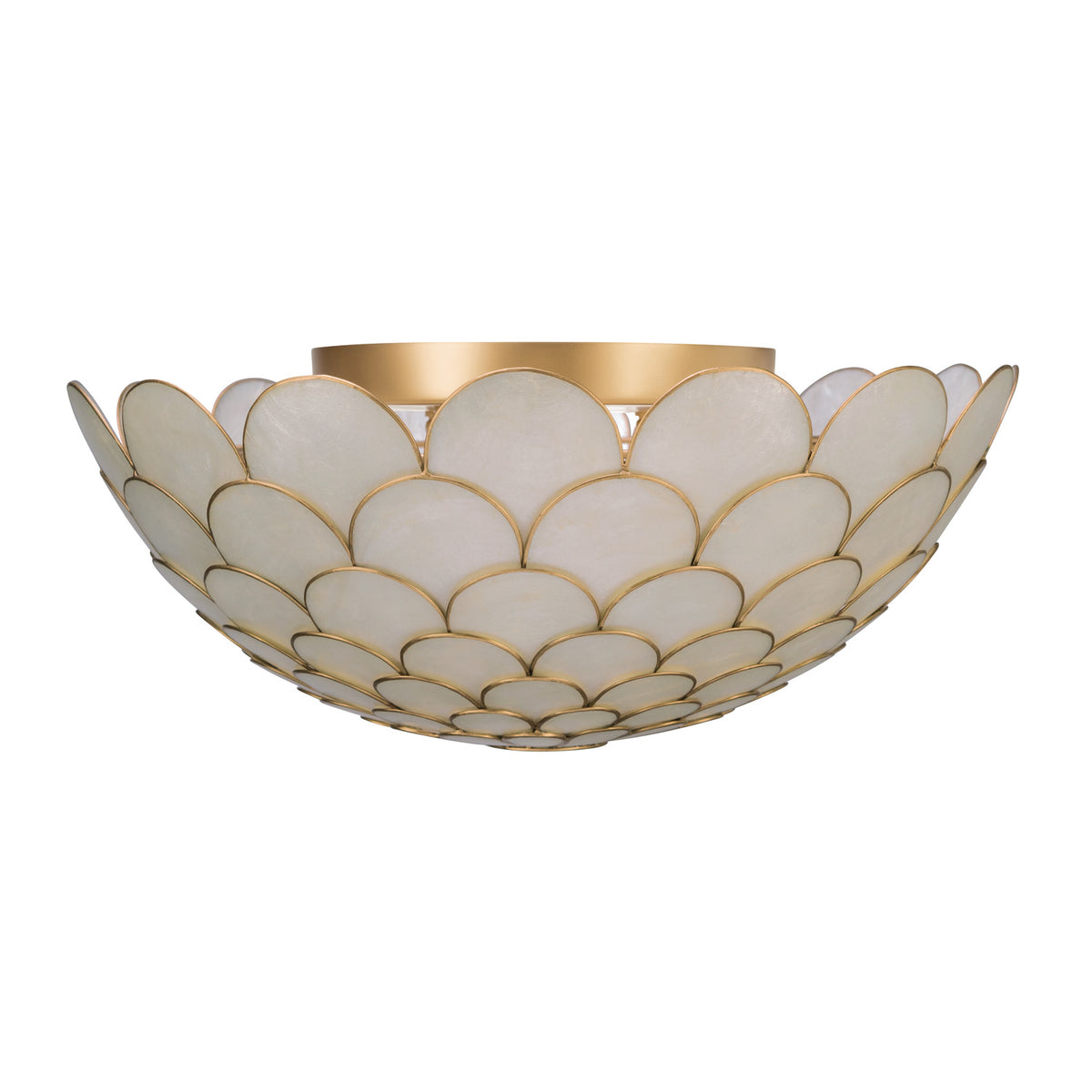 Crystorama Darby 3-Light Semi-Flush Mount - detail