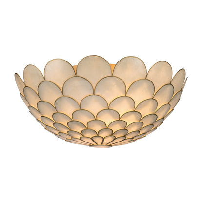 Crystorama Darby 3-Light Semi-Flush Mount - detail