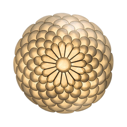 Crystorama Darby 3-Light Semi-Flush Mount - detail