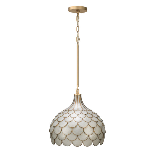 Crystorama Darby 14" 3-Light Pendant - detail