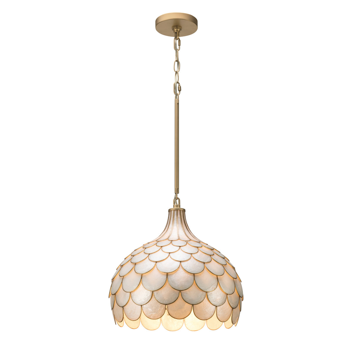 Crystorama Darby 14" 3-Light Pendant - detail