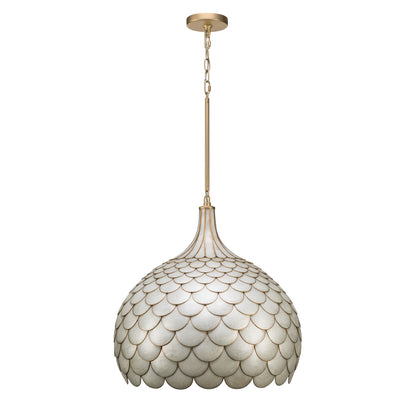 Crystorama Darby 21" 5-Light Pendant - detail