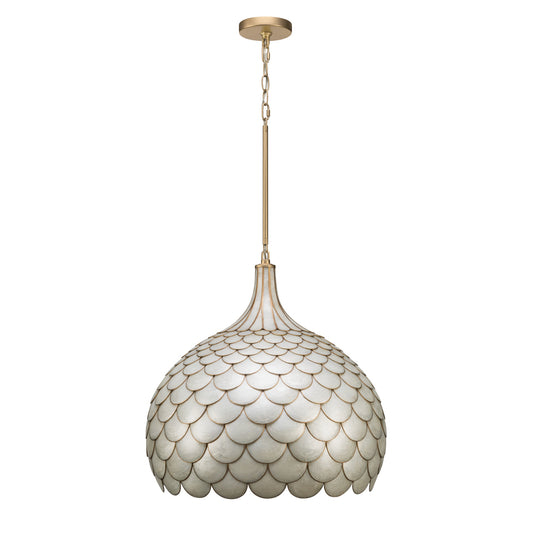 Crystorama Darby 21" 5-Light Pendant - detail