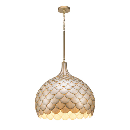 Crystorama Darby 21" 5-Light Pendant - detail