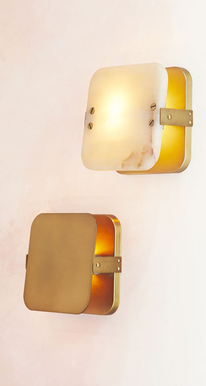 Arteriors Home Mercury Wall Sconce Antique Brass