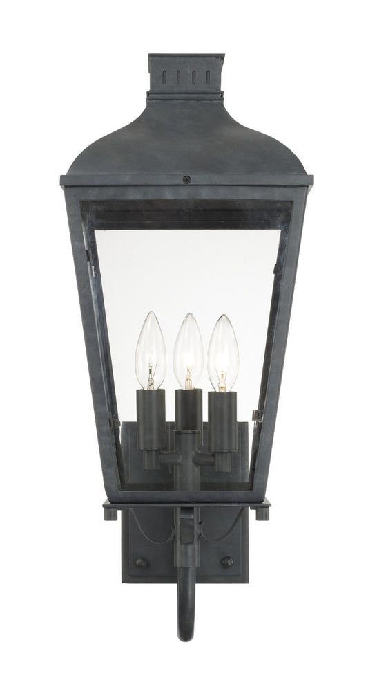 Dumont Outdoor 3 Light Graphite Wall Mount
