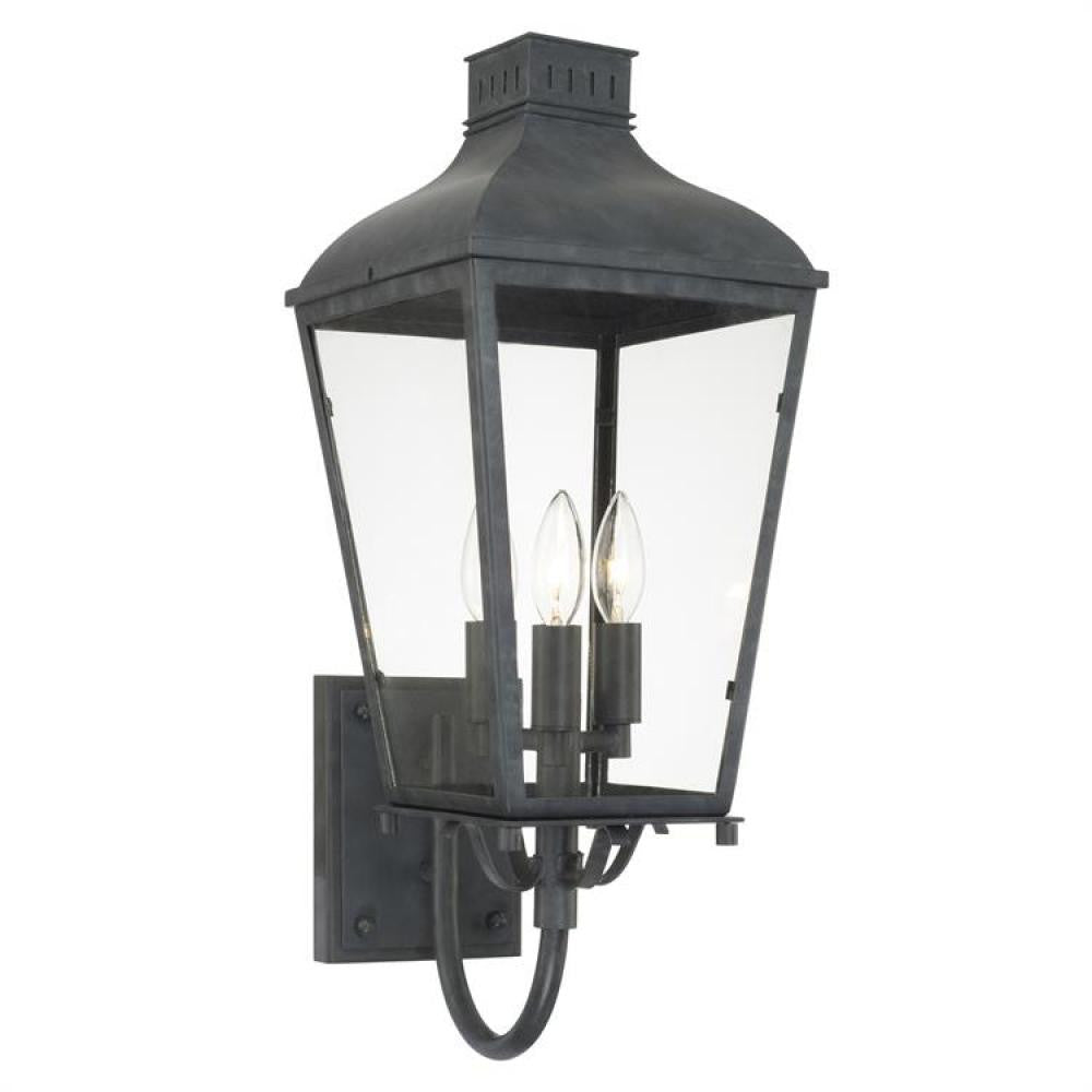 Crystorama Dumont Wall Sconce Graphite