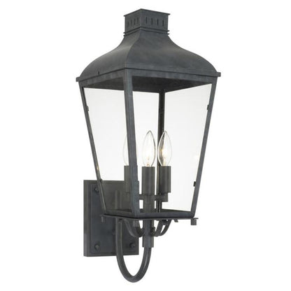 Crystorama Dumont Wall Sconce Graphite