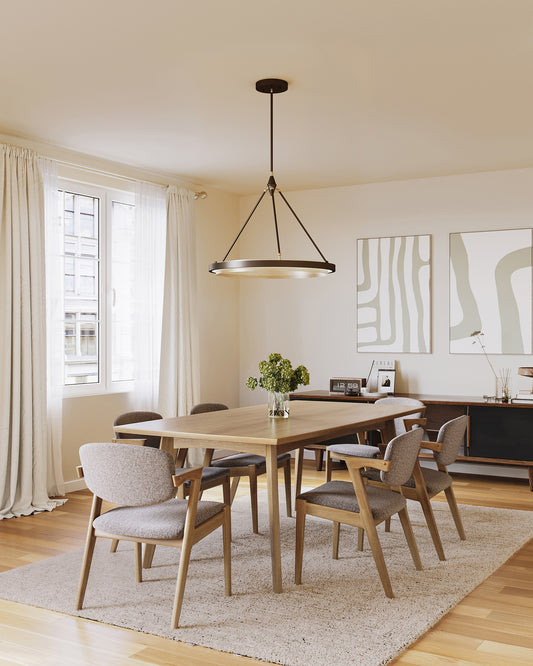 Duo 32-in LED Pendant - Alora Lighting - view 4