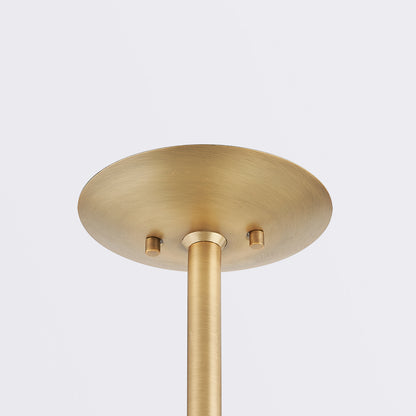Troy Dion Pendant Patina Brass / Soft Sand Detail 2
