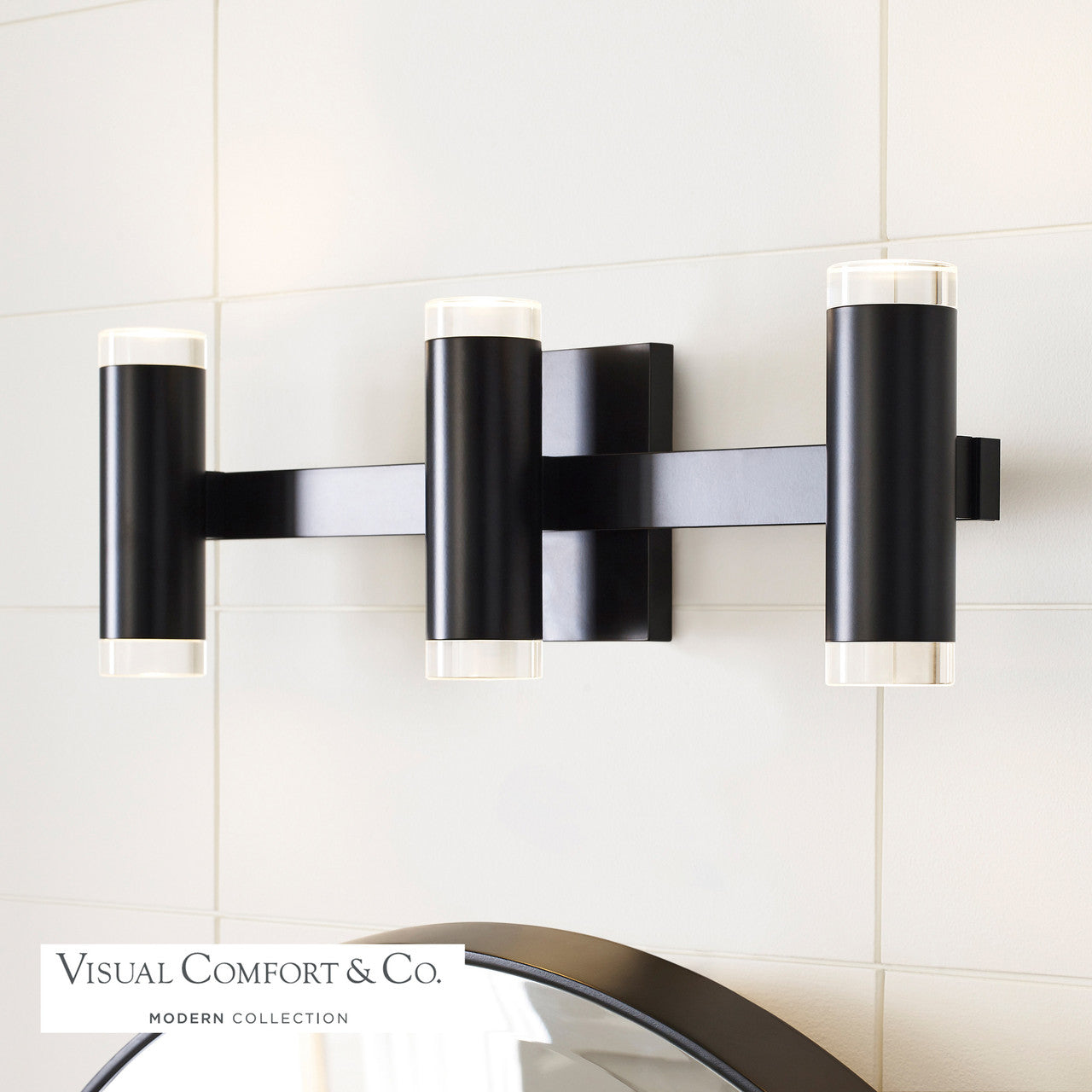 Visual Comfort Modern Dobson II Bath Sconce 
