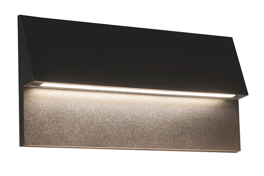 Matteo Lighting Dawn 9" LED Outdoor Step Light in Matte Black (E20309MB)