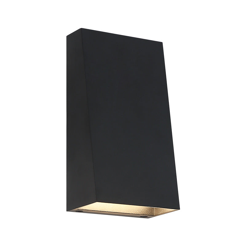 Matteo Lighting Dakota 9" Vertical LED Outdoor Wall Sconce in Matte Black (E21104MB)